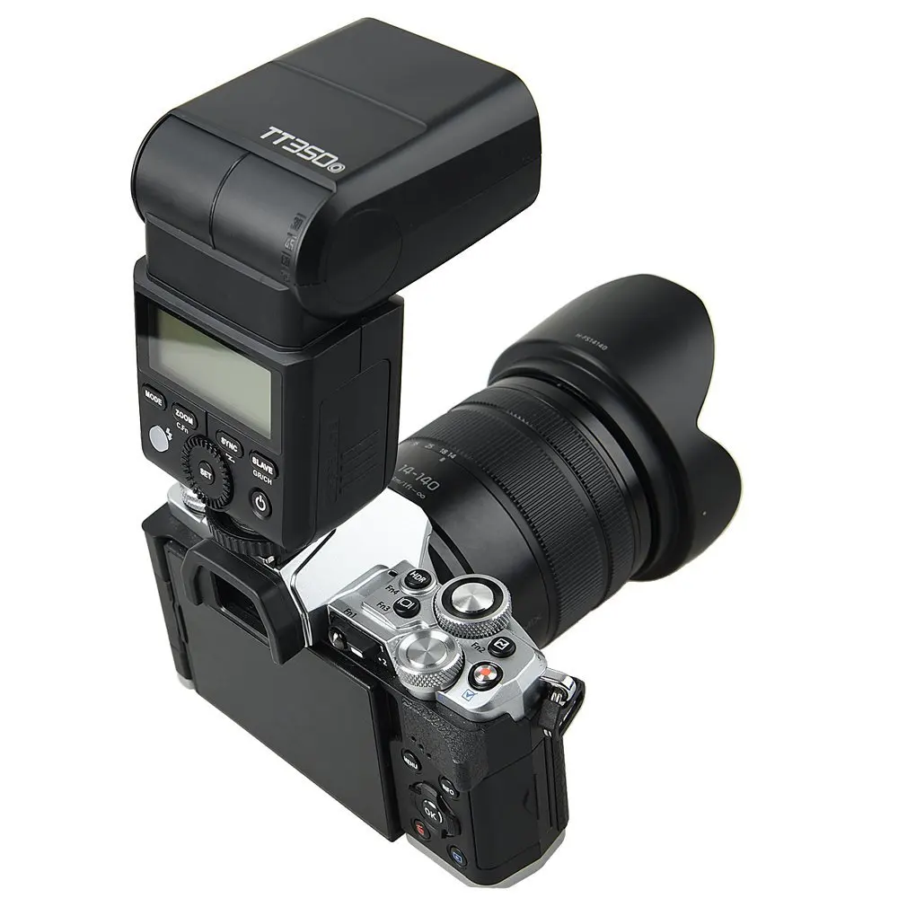 Godox Mini Speedlite TT350O вспышка для камеры TTL HSS GN36 беззеркальной цифровой зеркальной