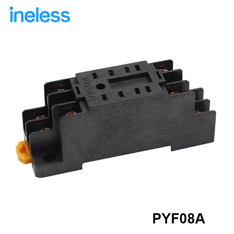 Relay base electric socket screw mini relay switch PYF08A 8pin relay