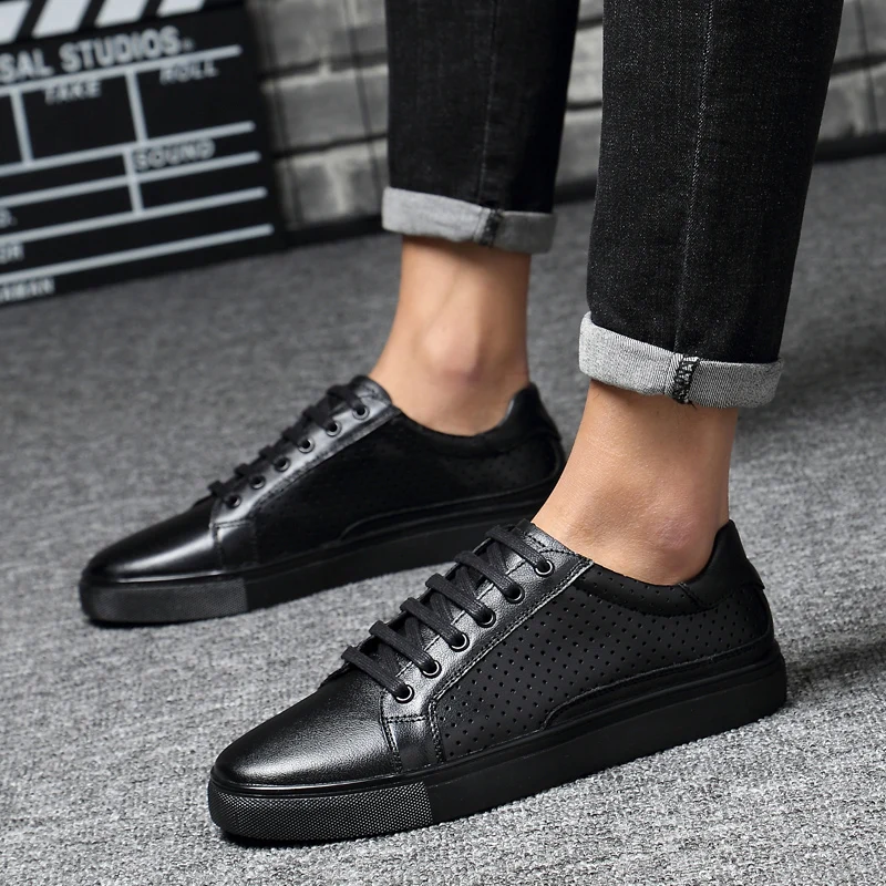 Negro Zapatillas Tenis De Masculino Genuino claro Los Esportivo Northmarch Del 2018 Transpirable Hombres multiple Zapatos blanco Hombre Cuero 6wPAx7vq5
