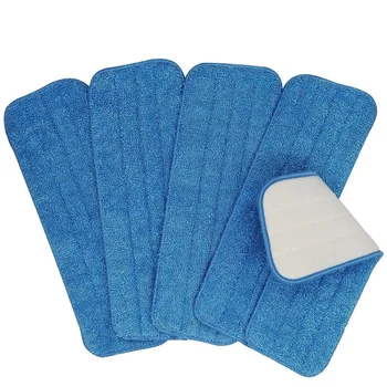 

Fiber Mop Replacement Heads,Wet/Dry Mops Floor Cleaning Pads Compatible With Floor Care System 5 Pack