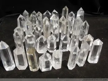 

40 NATURAL CLEAR QUARTZ CRYSTAL POINT