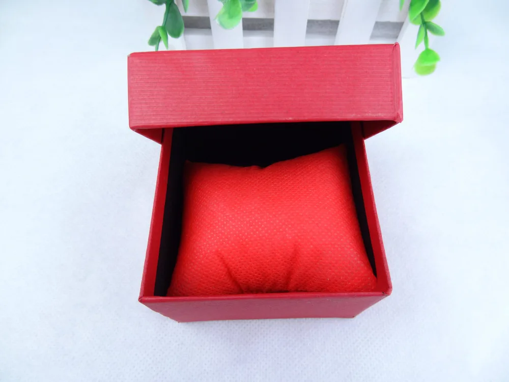 Бесплатная доставка 200 шт./лот Элегантный чистый цвет часы box модные Коробка Чехол для часы вечере подарки