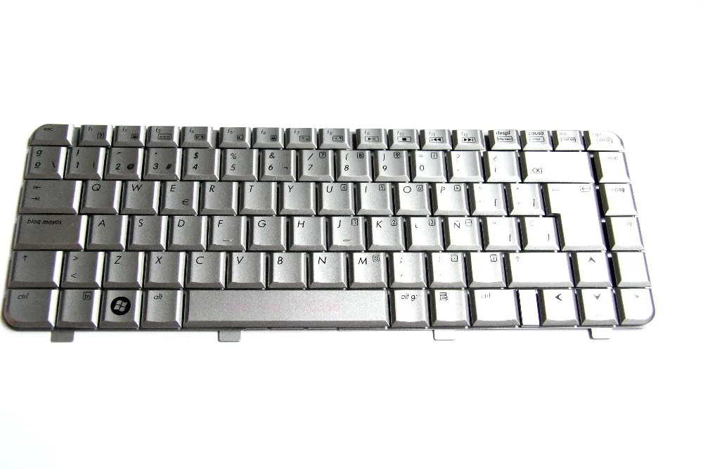 Новая SP Клавиатура Испания для HP Pavilion dv5 dv5t dv5z dv5-1000 DV5-1100 ноутбука Серебряная