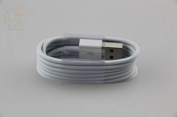 

1m white 8 pin 8pin USB data charger cable for iphone7 iphone 6 5s 5c 6s plus IOS Sync Charging wire cord 5A quality 100pcs/lot