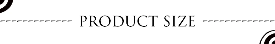 product size