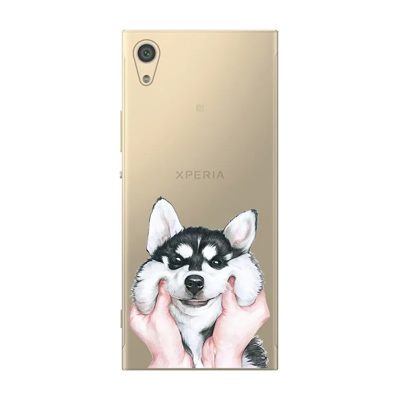 CROWNPRO силиконовый чехол для sony Xperia XA1 чехол G3121 G3112 G3123 G3116 Мягкий ТПУ защитный чехол для sony XA1 чехол - Цвет: HSQ