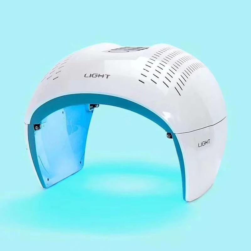 Горячая 4 цвета красный/синий/фиолетовый/ИК PDT светодиодный светильник фотодинамический светодиодный маска для лица Уход за кожей омоложение фотонная терапия машина