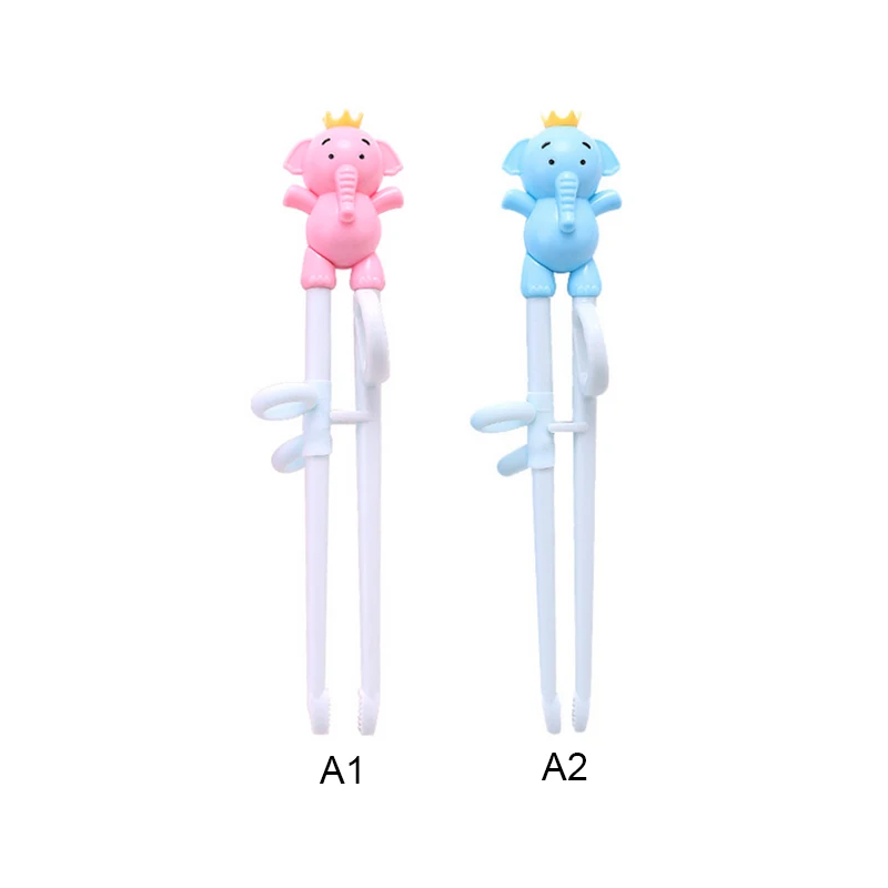 

Cartoon Elephant Children Practice Chopsticks Baby Learning Educational Training Chopsticks Dinnerware Hot sell