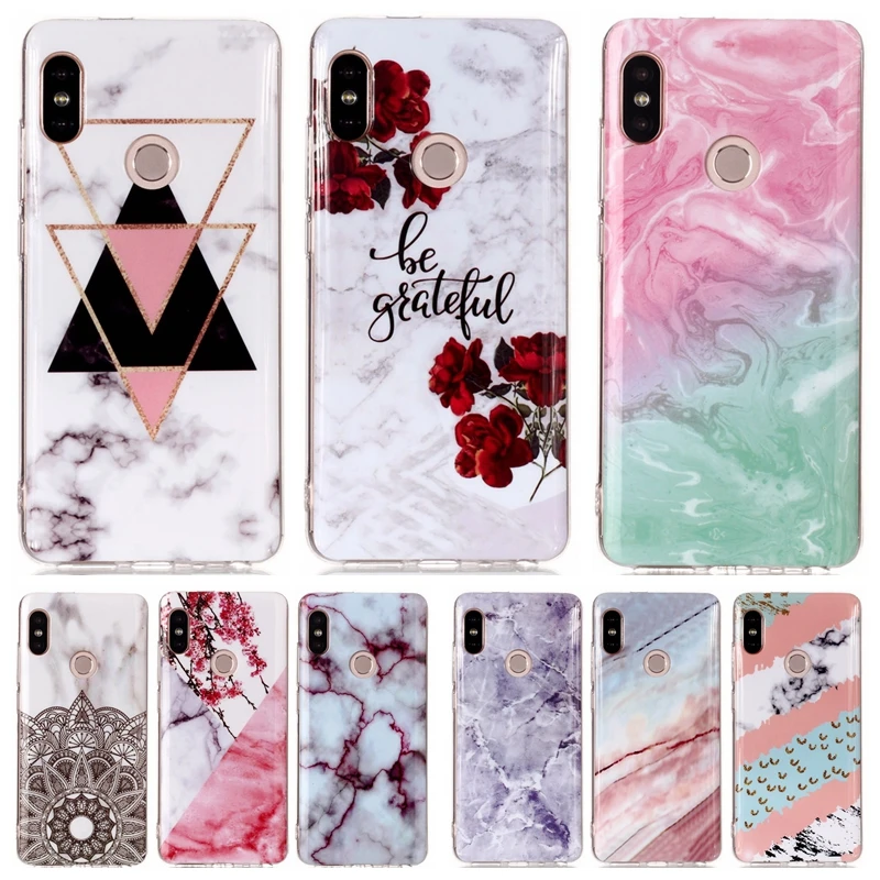 

Xiaomi Redmi Note 5 Marble Case on for Xiomi Xiaomi Redmi Note 5 Pro Case Cover Colorful Granite Soft Silicone Phone Cases Funda