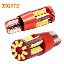 2 шт. T10 светодиодный 168 192 2825 w5w супер яркий 57 SMD 3014 Светодиодный CANBUS без ошибок Авто Клин маркер светильник лампочка лампа для очистки автомобиля 12V