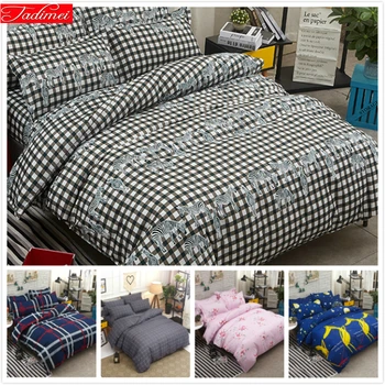 

Black White Zebra Stripe Duvet Cover Bedsheet Pillowcase 3/4 pcs Bedding Sets Kids Bed Linen Double Twin Queen King Full Size 2m