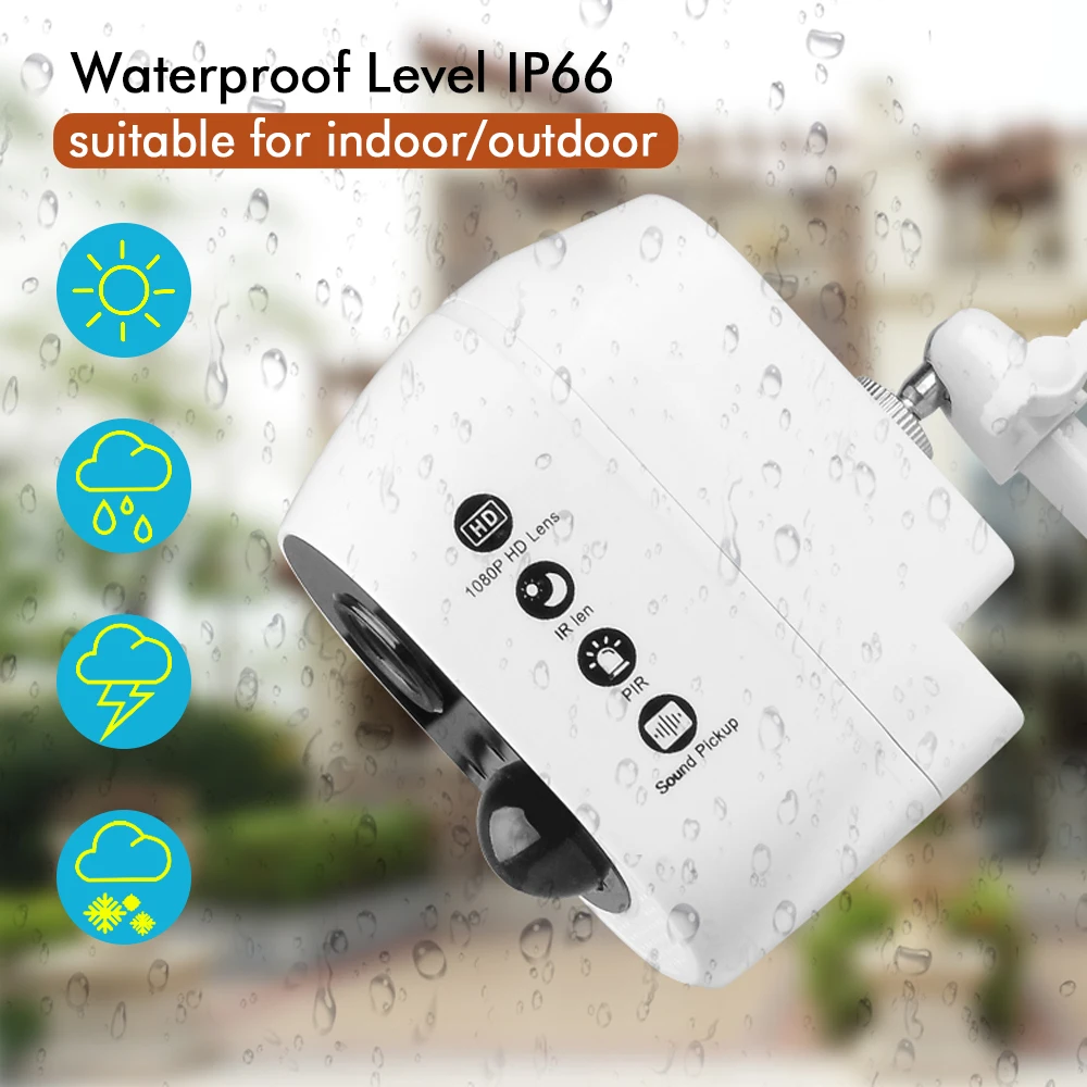 Hiseeu Battery wifi IP Camera 1080P Rechargeable 10400mA Battery Powered wireless home safety cctv Camera PIR alarm waterproof Hiseeu Battery wifi IP Camera 1080P Rechargeable 10400mA Battery Powered wireless home safety cctv Camera PIR alarm waterproof