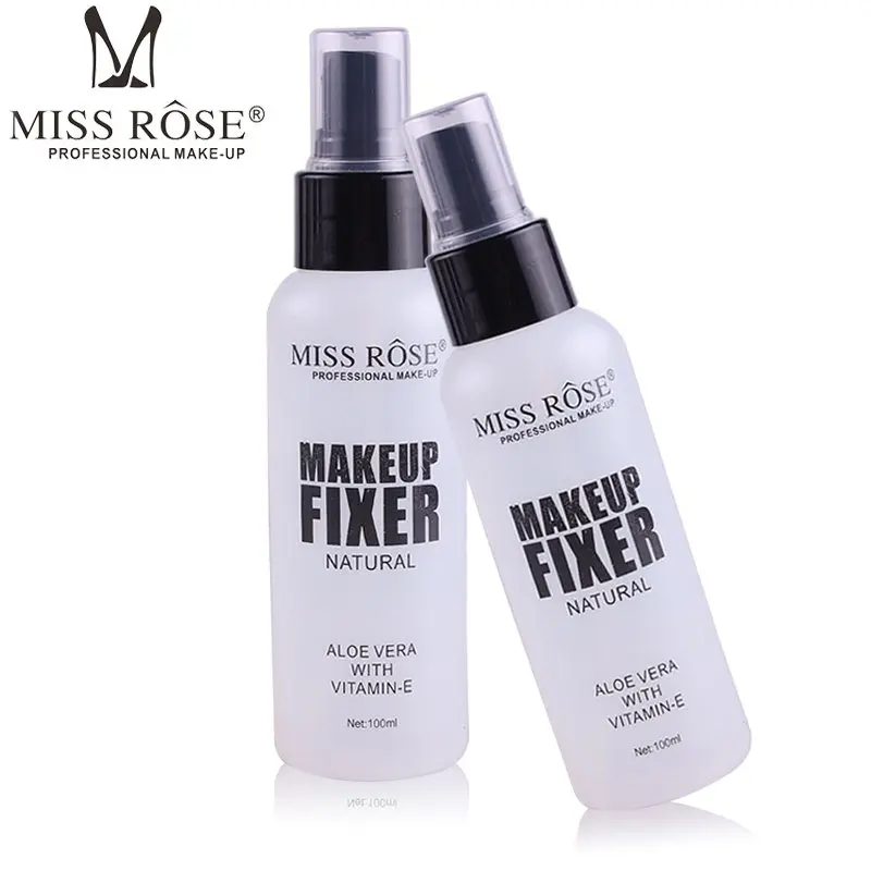 

MISS ROSE 100ml Natural Make Up Setting Spray Fix Foundation Oil-control Matte Long Lasting Moisturizing Makeup Finishing Spray