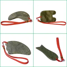 (Gift guasha chart & beauty bag)! Natural Glaze Jade Massage Tool Guasha Beauty kit (square shape) 2pieces/lot бумажник beauty square