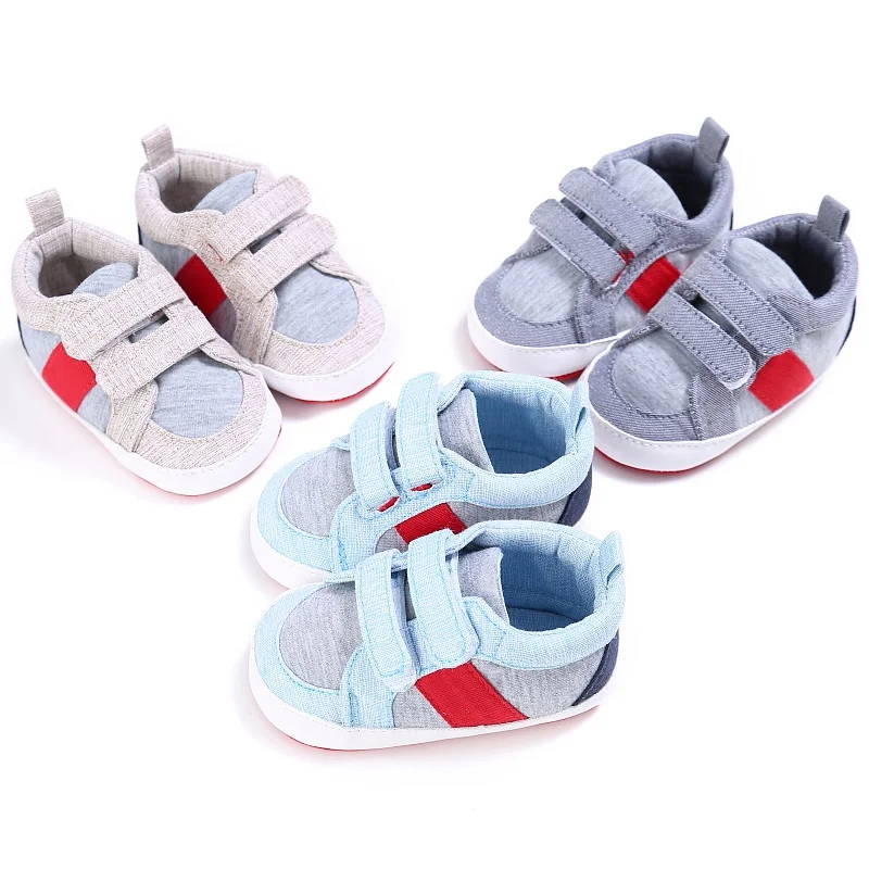 Niños zapatos de algodón de fondo suave Prewlkers niño Vestido Infantil zapatillas de deporte casuales para niños de 0-18 m Niños zapatos de algodón de fondo suave Prewlkers niño Vestido Infantil zapatillas de deporte casuales para niños de 0-18 m