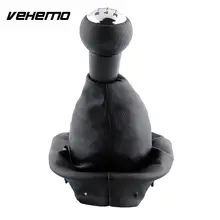 Vehemo черный 5 Скорость PU Рычаги передач для автомобиля загрузки для Peugeot 307 ремонт Запчасти Деталей интерьера