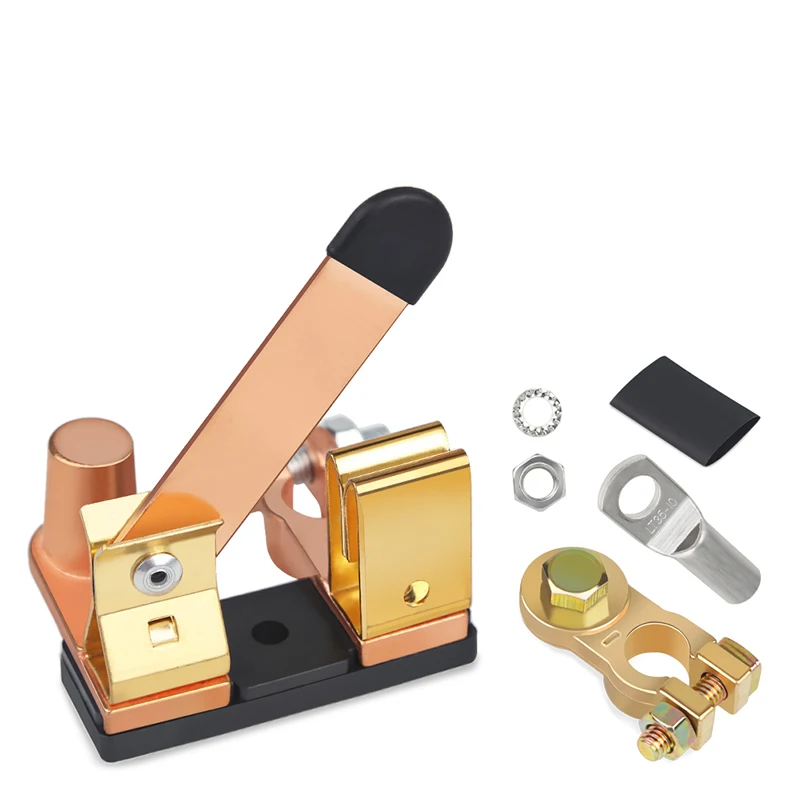 

250A Boat Yacht Car Vehicle Battery Terminal Cut Shut Off Switch Disconnect Automobiles Vehicle Battery Isolator Master Switch