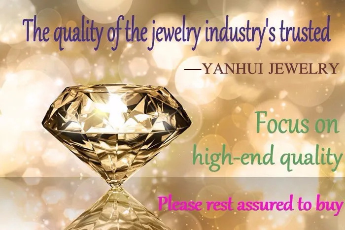 YANHUI Брендовое роскошное Настоящее сплошное Золотое заполненное двойное кольцо для влюбленных модное ювелирное изделие 2ct CZ Диамант обручальные кольца для женщин YR118