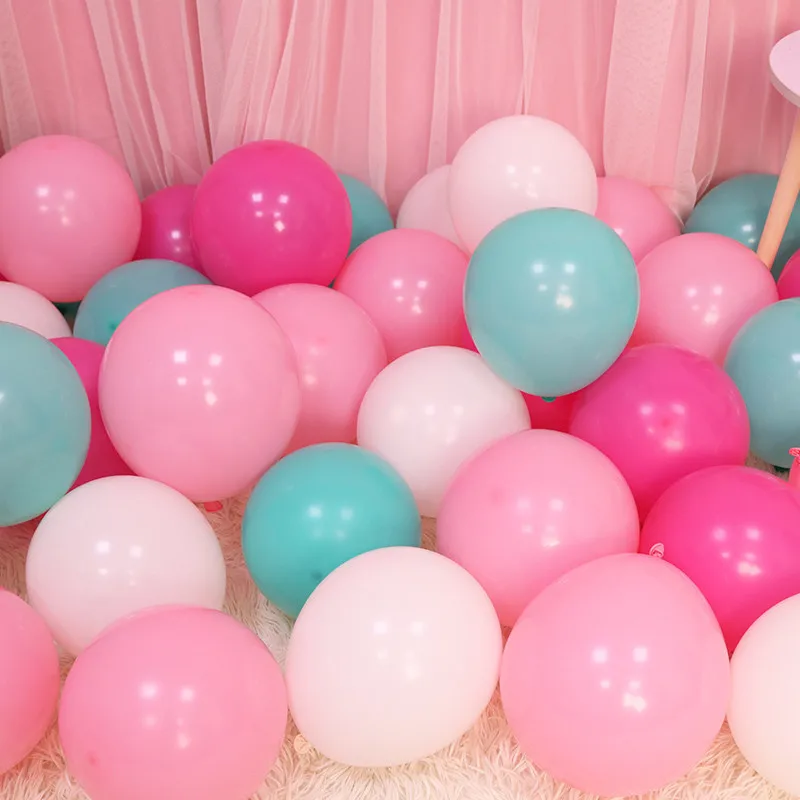 

10pcs 12inch 5inch Macaron Latex Balloons Wedding Decoration Inflatable Air Balls Happy Birthday Party Supplies Ballons Mariage