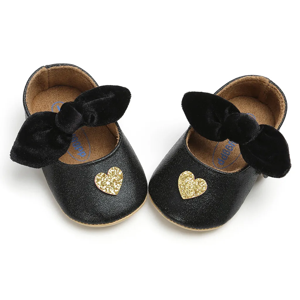 

2019 hot sale Baby Boys Love Shoes Bowknot Fashion Toddler First Walkers Kid Shoes Baby Summer 0-1-3 Year Anti-slip Soft Bottom