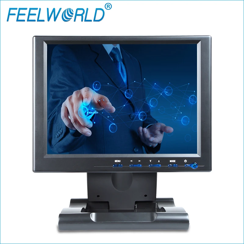 Feelworld FW1042AHT 10 4 дюйма 800x600 TFT LCD сенсорный монитор с HDMI VGA DVI YPbPr AV &quotсенсорный экран