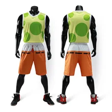 Узор в горошек, униформа баскетбольной команды для взрослых, баскетбольный костюм Джерси, тренировочный комплект, одежда, быстросохнущая печать на заказ