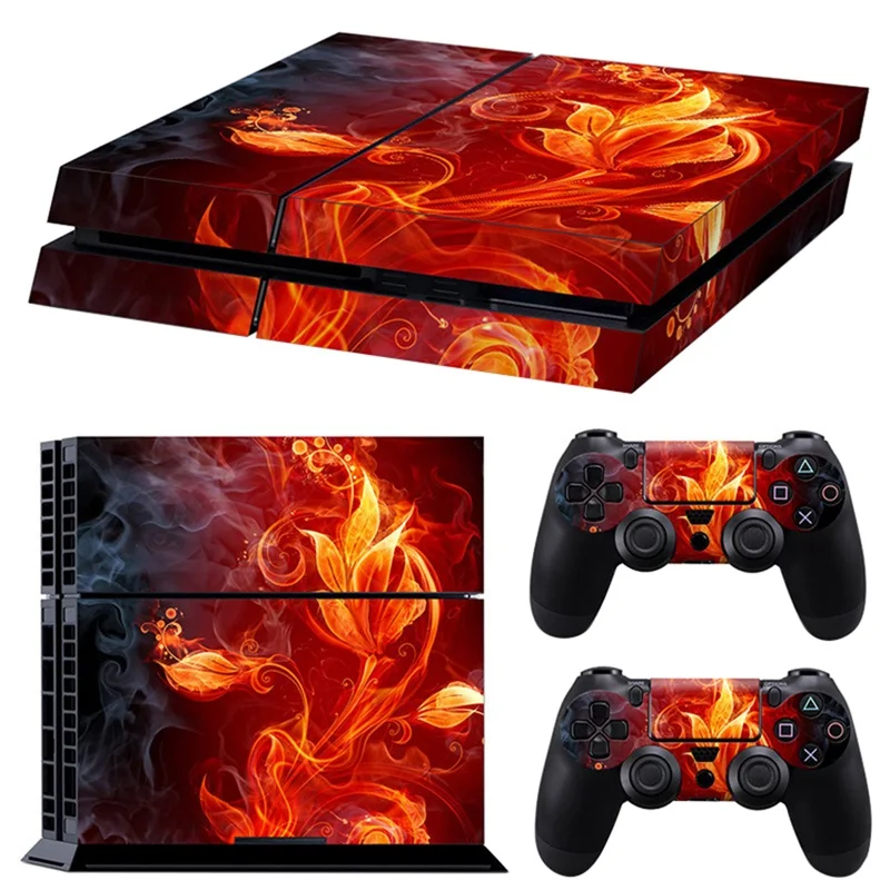 color 2 Классический PS4 кожи камуфляж виниловая Обложка Наклейка PS4 кожи Стикеры для sony Play Station 4 консоли и 2 контроллера Стикеры - Цвет: color 2