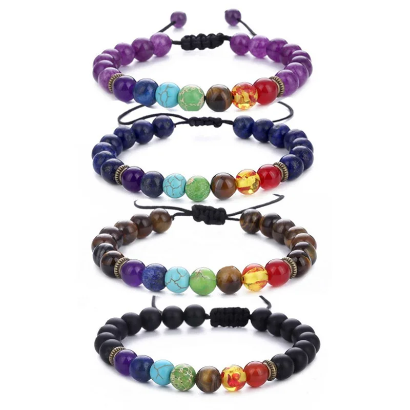 

2019 New Kids Size 8mm Adjustable Clay Bracelet Lava Diffuser Bracelet Free Shipping Colorful Handmade Lava Chakra Bracelets