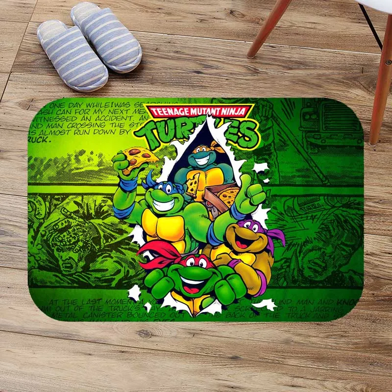 Teenage Mutant Ninja Turtles Floor Mat Anti slip Kitchen Carpet