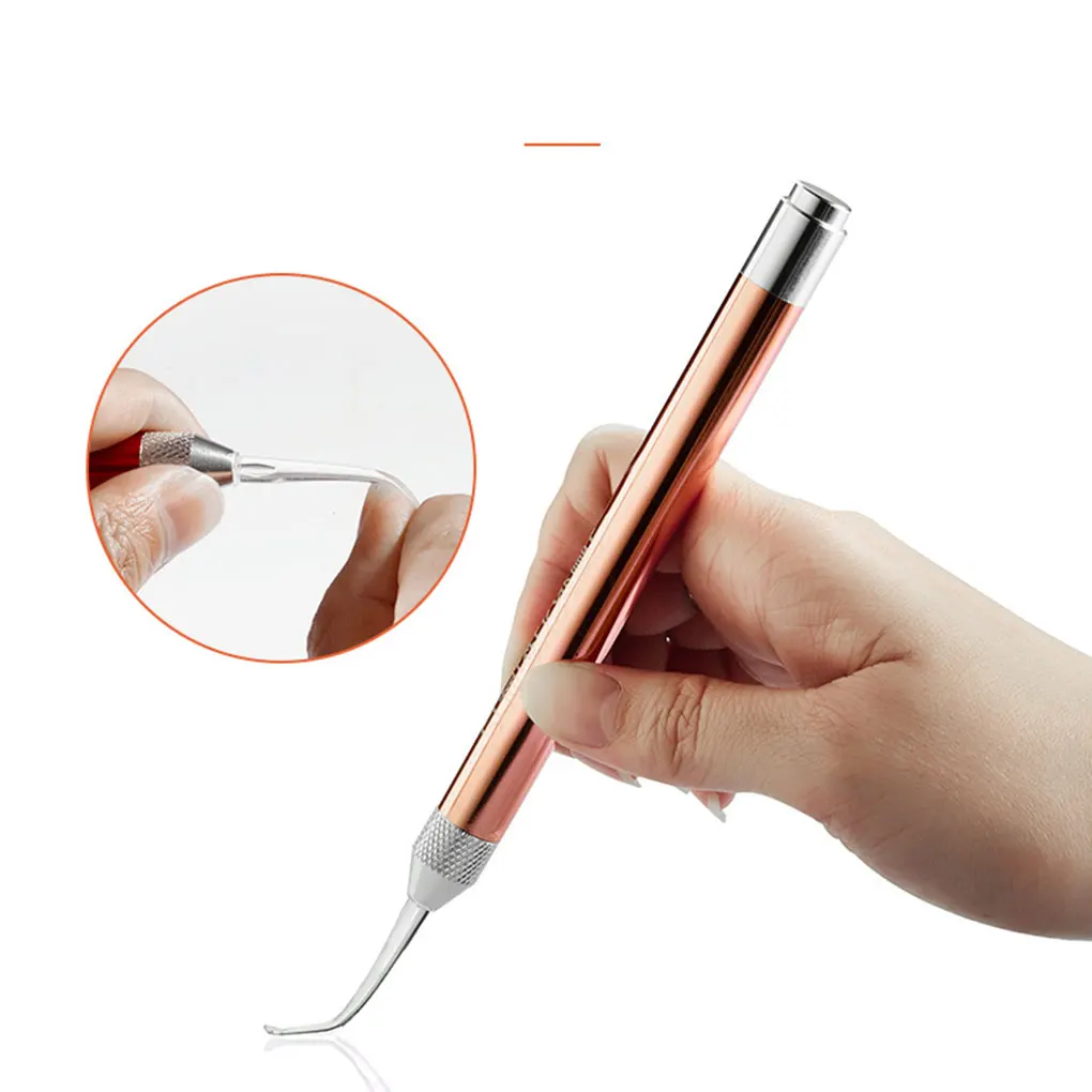 

Ear care USB Rechargeable LED Light Ear Spoon Children Adult Ear Wax Cleaning Remover Electric Earwax Cleaner