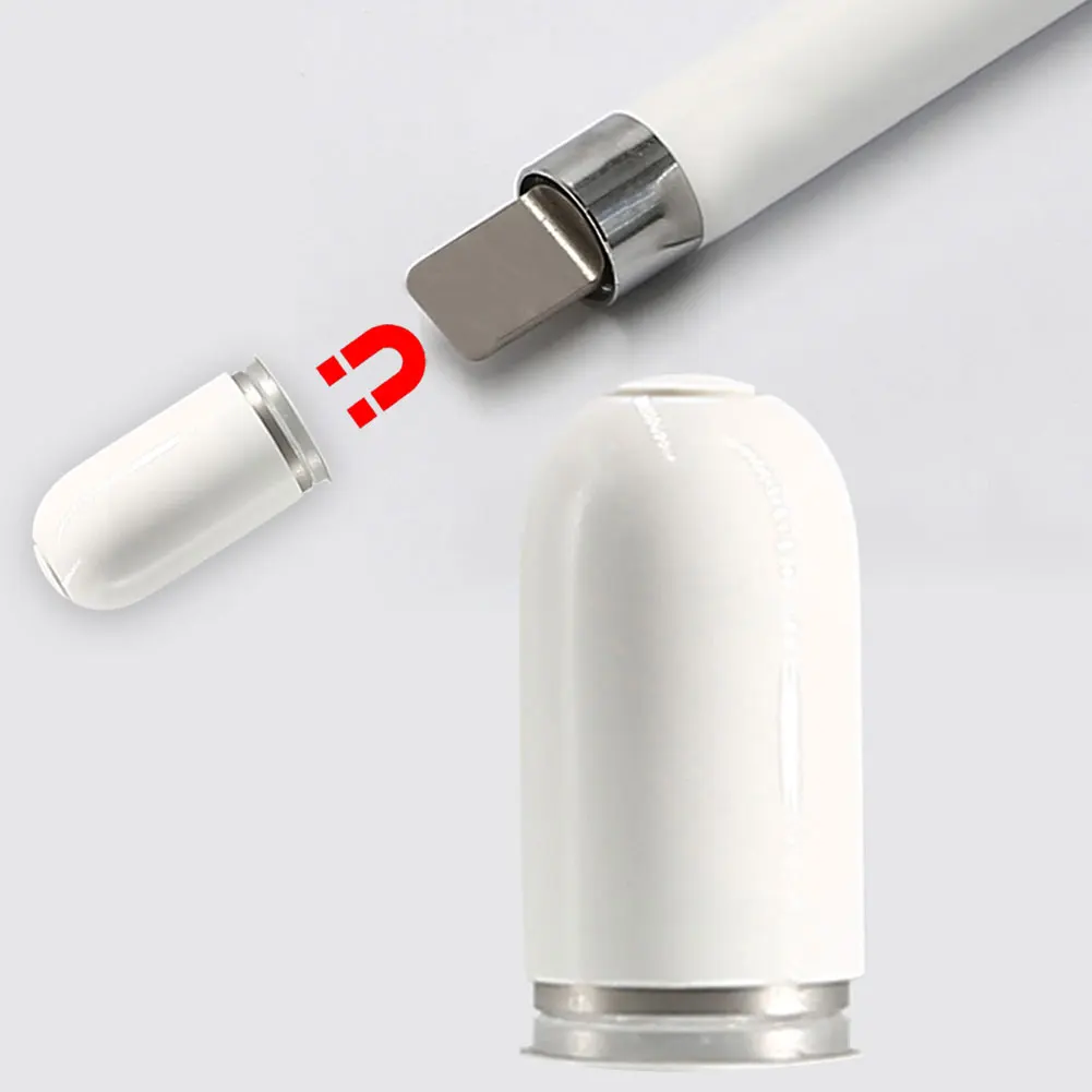 

Tip Talet Accessories Stylus Pen Magnetic Replacement Case Parts Protective Mini Pencil Cap Conductive For Apple Pencil