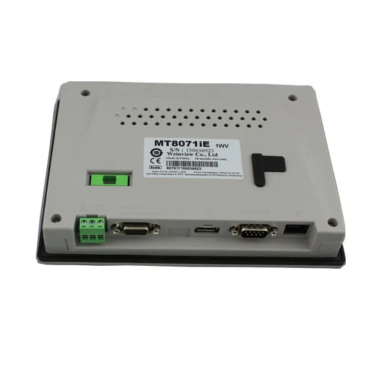 Mt8071ie Weinview HMI Сенсорный экран 7 дюймов 800*480 Ethernet 1 USB Host