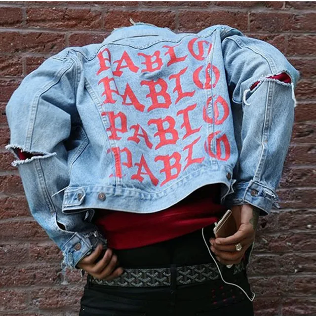 pablo jean jacket kanye