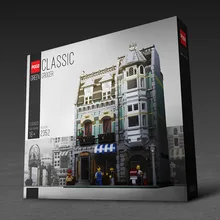 new 10002 Street creative series naruto of green grocery send board one piece ship box for toys