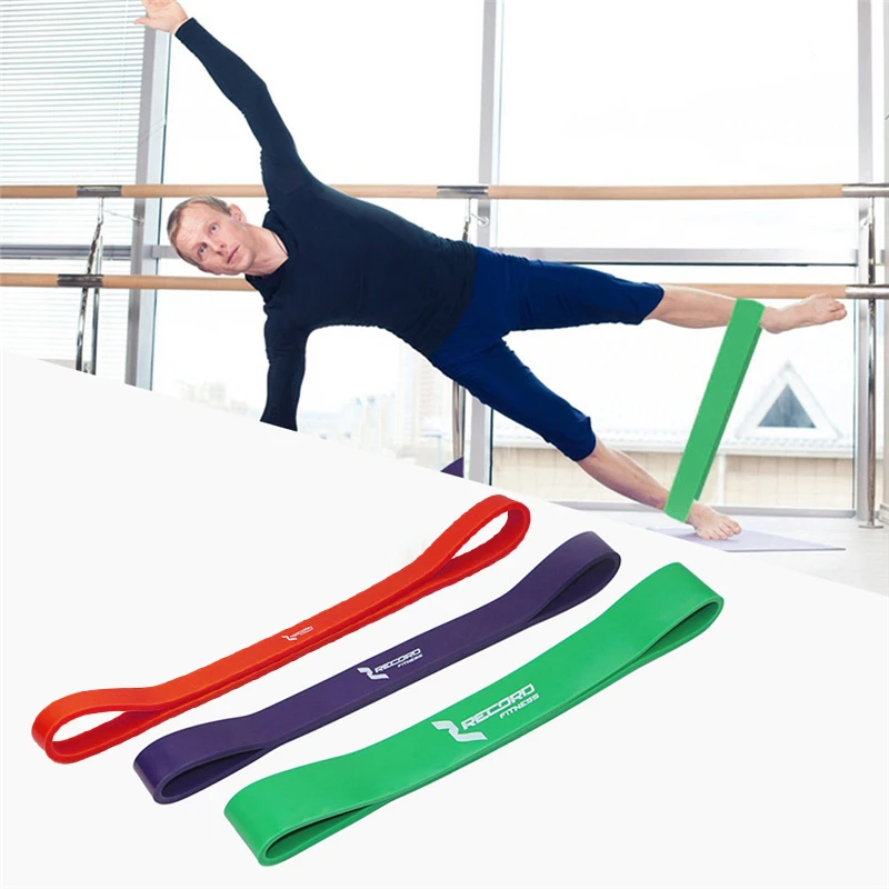 Натуральный латексный резиновый эластичный Фитнес-эспандер Кроссфит силовая подтяжка гимнастическая тренировка йога петли спортивное оборудование