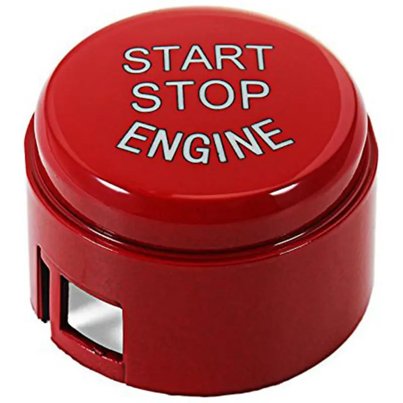 

Engine Start Stop Button Push Button Ignition Switch Cover Replacement for BMW 5 6 7 F01 F02 F10 F11 F12 2009-2013 without"OFF