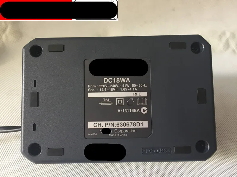 AC220V-240V DC18WA Зарядное устройство для MAKITA 630823-8 BL1411G BL1811G BL1815G BL1413G UH522D UM167D UR180D DF457D DF347D HP347D TD126D