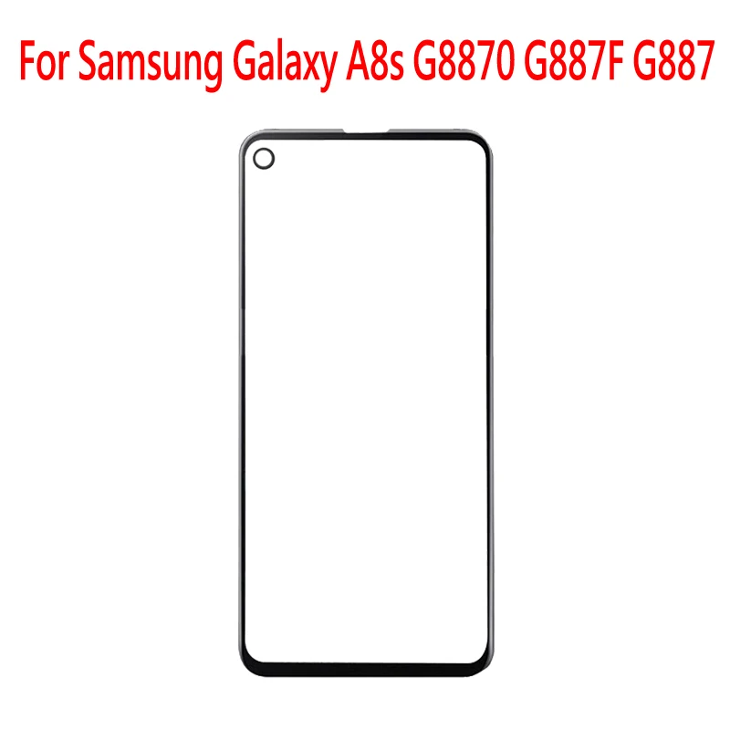 

100pcs/lot Replacement For Samsung Galaxy A8s G8870 G887F G887 Original LCD Touch Screen Front Outer Glass Panel+Free DHL