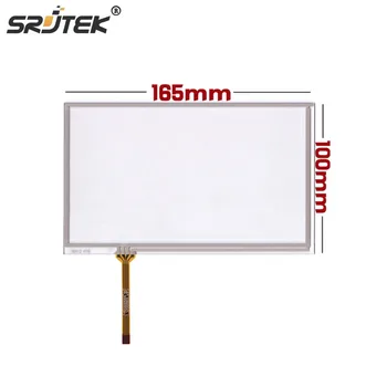 

Srjtek New 7'' For Innolux AT070TN92/90/94/93 HSD070IDW1 Touch Screen Digitizer Panel 165mm*100mm for Car Navigation DVD Display