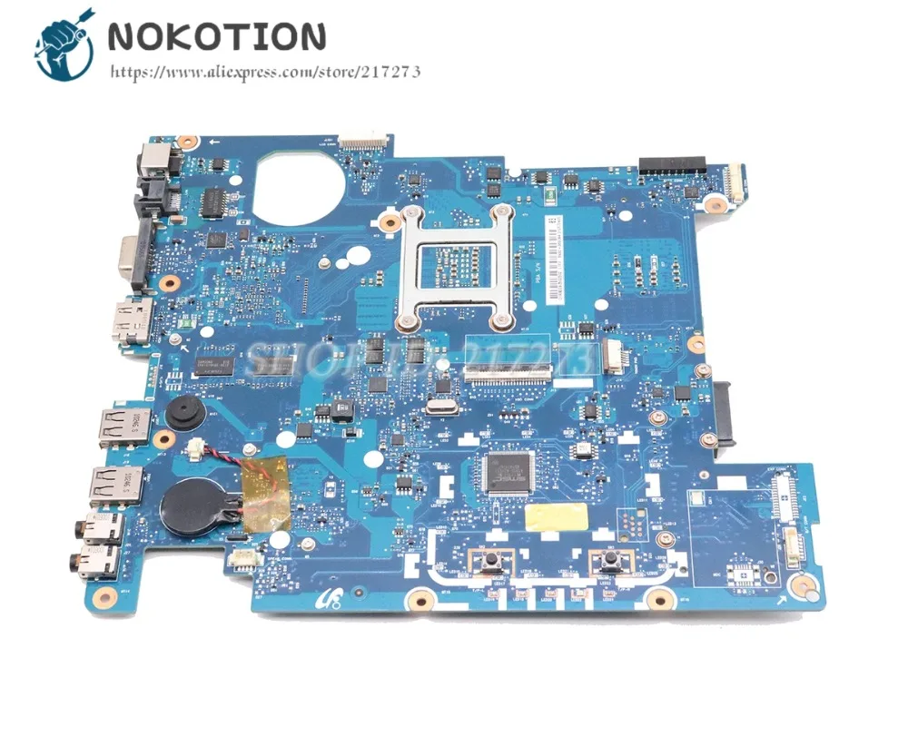 NOKOTION для samsung R440 Материнская плата ноутбука HM55 HD 4500 DDR3 процессор BA41-01270A BA92-06504B BA92-06504A BA41-01269A
