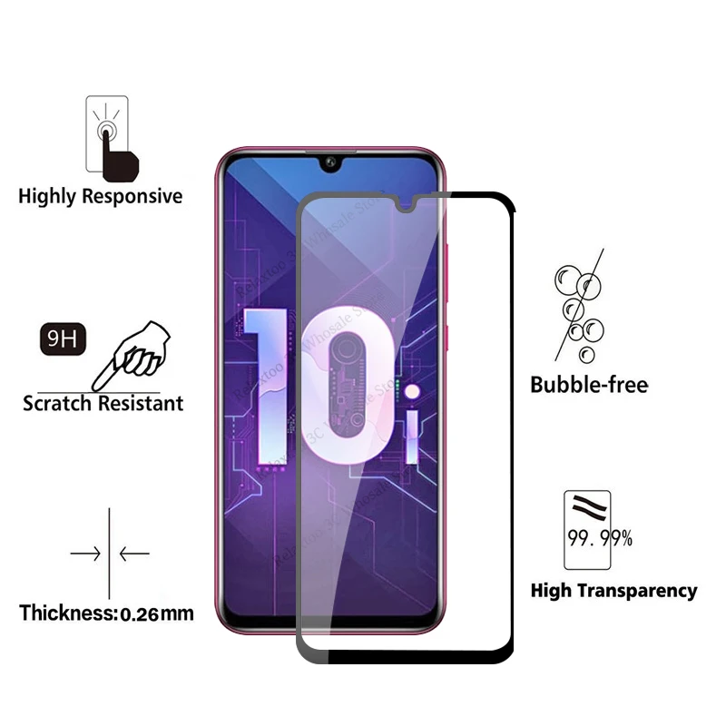 Защитное стекло Honor 10i из закаленного стекла для huawei Honor 10i HRY-LX1T HRY-LX1 Honor10i Glas on Honor 10 Lite