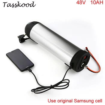 

water bottle li-ion battery 48v 750W bafang kettle Ebike Battery 48V 10Ah Electric Bicycle lithium ion Battery+USB port