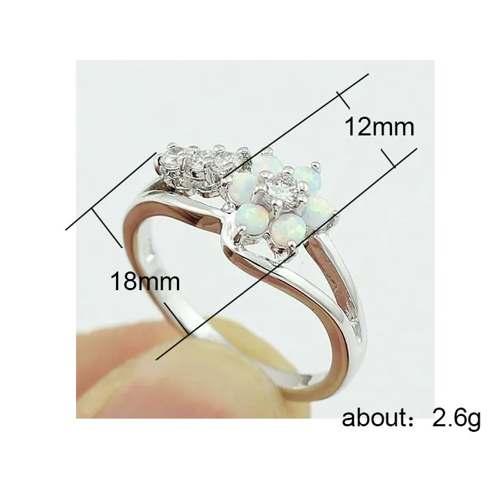 

Rings for women Costume je jewellery gift for woman Opal jewelry stainless steel treasure ringen halloween Angel Ring King B1385