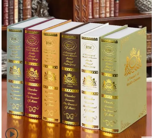 6 قطعة زينة عتيقة الطراز كتاب التذهيب مايا محاكاة خزانة الدعامة كاذبة كتاب نموذج بسيط المنزل الإنجليزية الحديثة سلسلة 6 قطعة زينة عتيقة الطراز كتاب التذهيب مايا محاكاة خزانة الدعامة كاذبة كتاب نموذج بسيط المنزل الإنجليزية الحديثة سلسلة