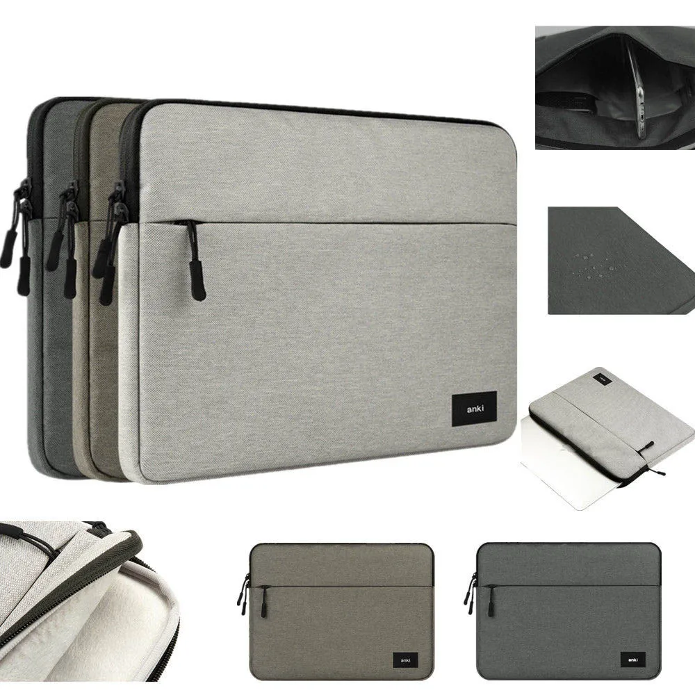 Universal Soft Laptop Sleeve Bag Pouch Cover For Apple Macbook Air Pro ...