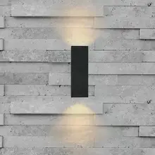 2*3 Вт двойной 6 Вт светодиодный настенный светильник квадратный настенный светильник с регулируемой яркостью AC85V-265V внутреннего и наружного освещения