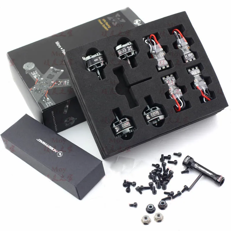 

Hobbywing X-Rotor 2205 Power Kits ( X2205 Motor + 20A 30A ESCS Combo kits) for FPV Racing Drones