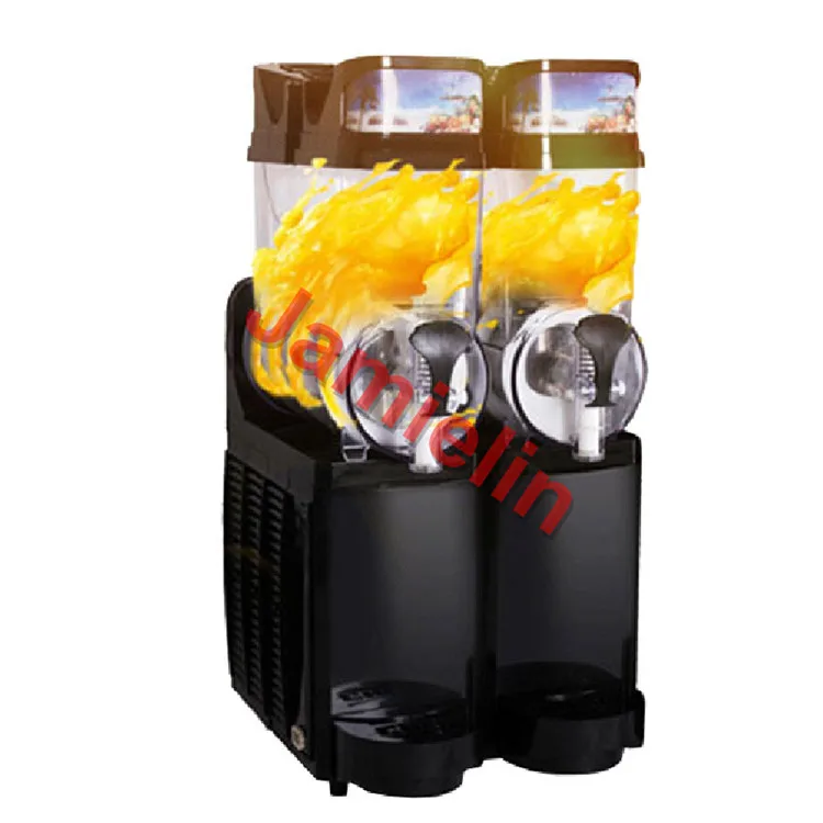 Jamielin коммерческий полный автоматический 2 бака снежные плавильные печи слякоть машина Электрический блендер для смузи на продажу
