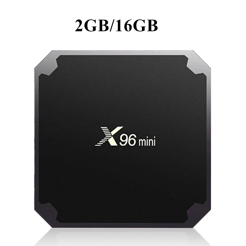 X96mini ТВ приставка android 7,1 smart tv WiFi 4K 2GB 16GB Amlogic 1GB 8GB S905W ТВ приставка четырехъядерный WiFi медиаплеер телеприставка X96 mini - Цвет: X96 MINI 2GB 16GB