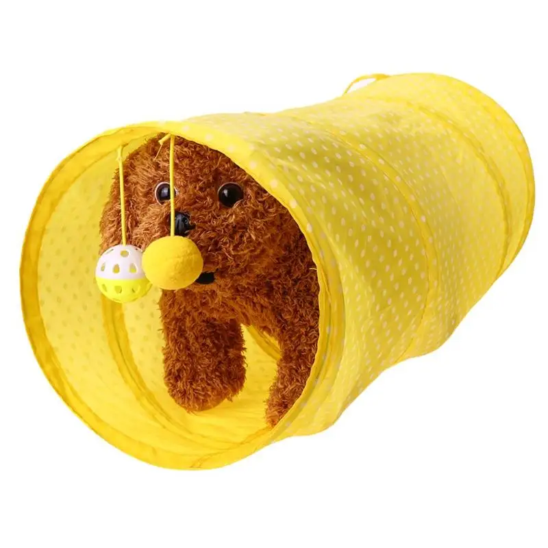 Funny Pet Cat Tunnel Cat Play Tunnel Tubes Collapsible Crinkle Kitten Cat Toy Ferrets Cat Rabbit Play Toy Funny Pet Cat Tunnel Cat Play Tunnel Tubes Collapsible Crinkle Kitten Cat Toy Ferrets Cat Rabbit Play Toy
